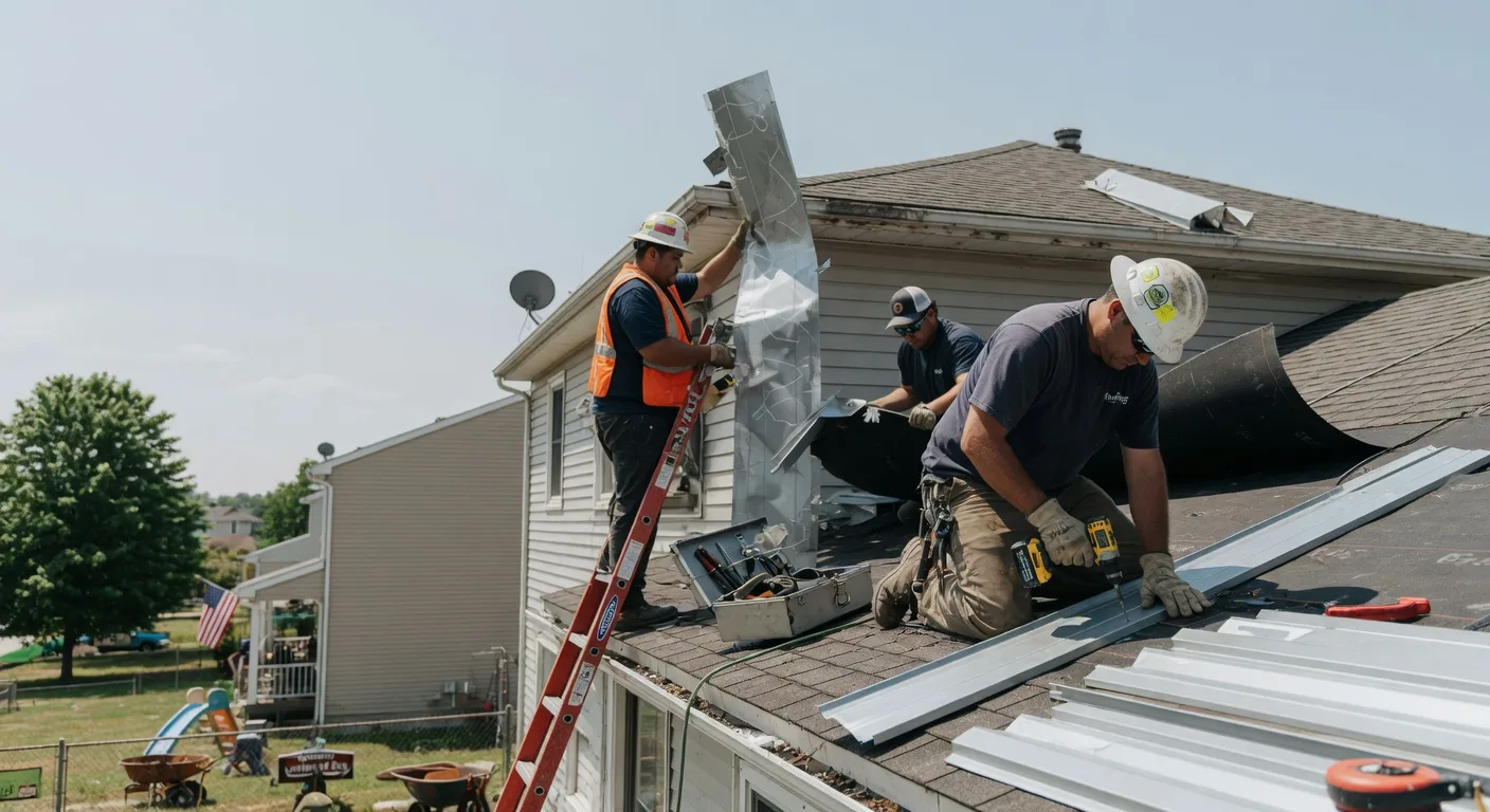 Metal Roofing Installation in Lecompte, LA near me